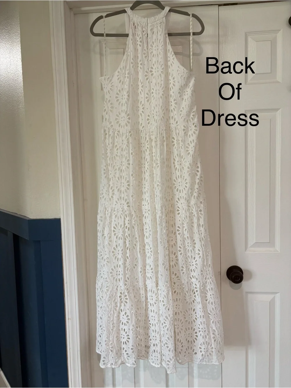 Lilly Pulitzer Beccalyn White Eyelet Halter Maxi Dress: Brand New W/Tags - Picture 5 of 7